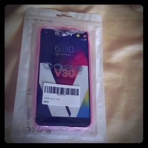 EGC Slim-Fit TPU LG V30/V35 ThinQ Case Hot Pink